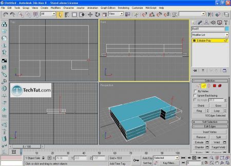 Tutorial Low poly house done in 3D max part 1 12