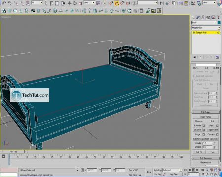 Tutorial Creating a bed in Max part 2 8