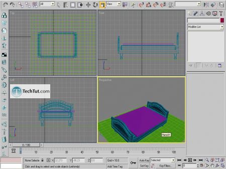 Tutorial Creating a bed in Max part 2 11