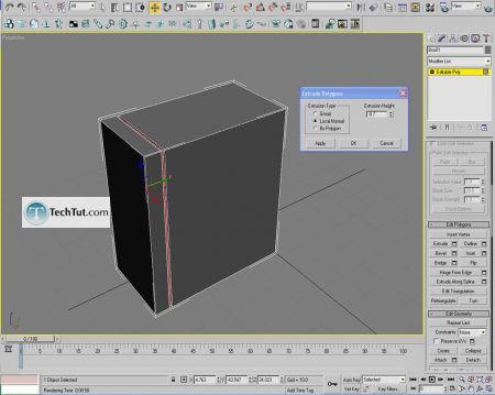 Tutorial Computer case object in 3D max part 1 3