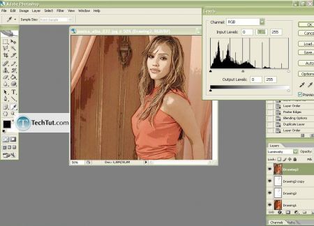 Tutorial Make it look like a drawing 10