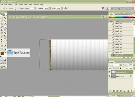 Tutorial Create Cigarrete in Adobe Photoshop part 2 7