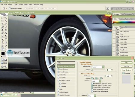 Tutorial Replace rim photoshop tutorial 9