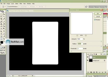 Tutorial Create iPod using Photoshop part 1 6