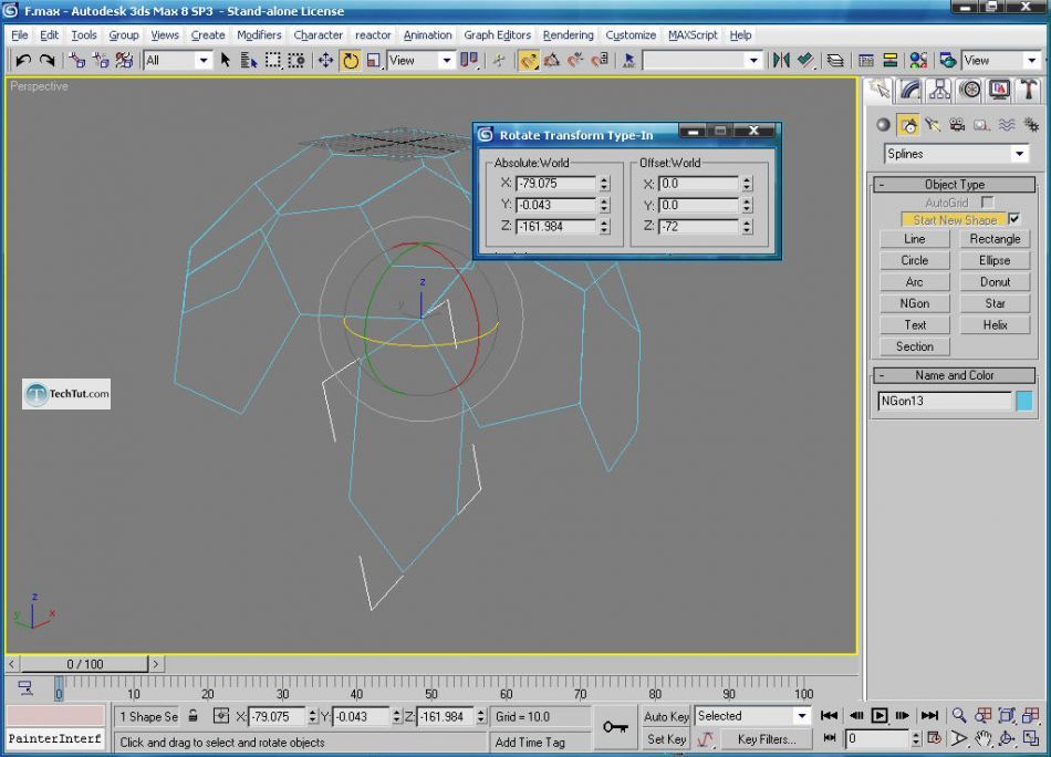 Create a soccer ball in 3D studio max