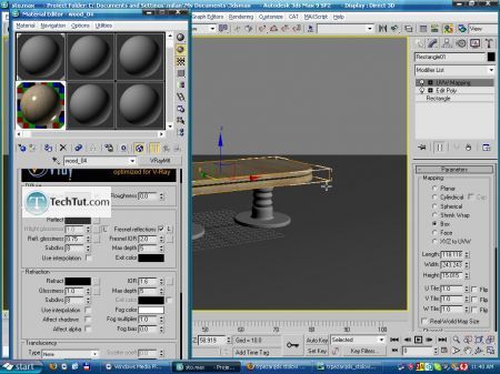 Tutorial Produce the final render of modern kitchen table 6