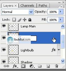 Drawing a Lamp Tutorial done in Photoshop