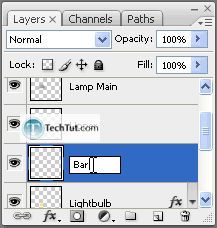Drawing a Lamp Tutorial done in Photoshop