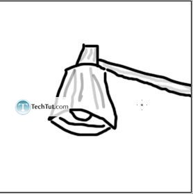 Tutorial Drawing a lamp 3