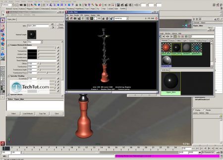 Tutorial Texture and render hookah 9