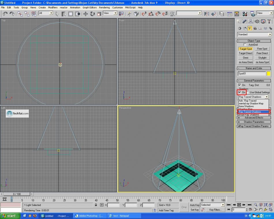 Learn how to create pool in 3D studio