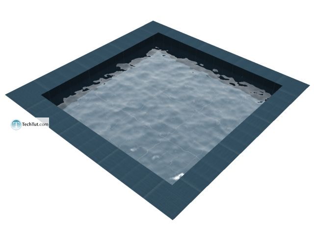 Learn how to create pool in 3D studio