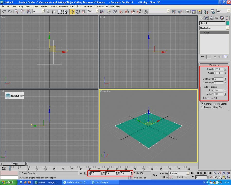 Learn how to create pool in 3D studio