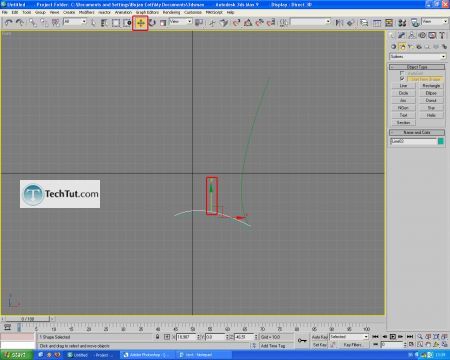 Tutorial Model 3D glass object, liquid and ice cubes part1 11