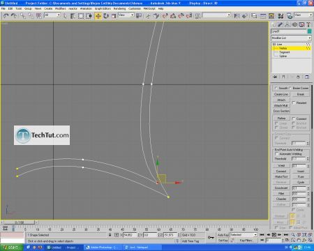 Tutorial Model 3D glass object, liquid and ice cubes part1 15