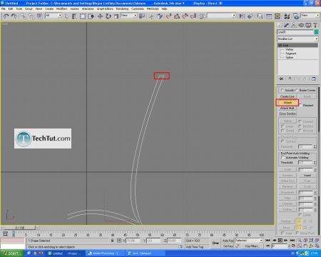 Tutorial Model 3D glass object, liquid and ice cubes part1 17