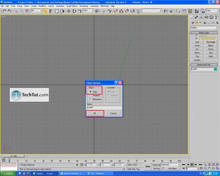 Tutorial Model 3D glass object, liquid and ice cubes part1 10