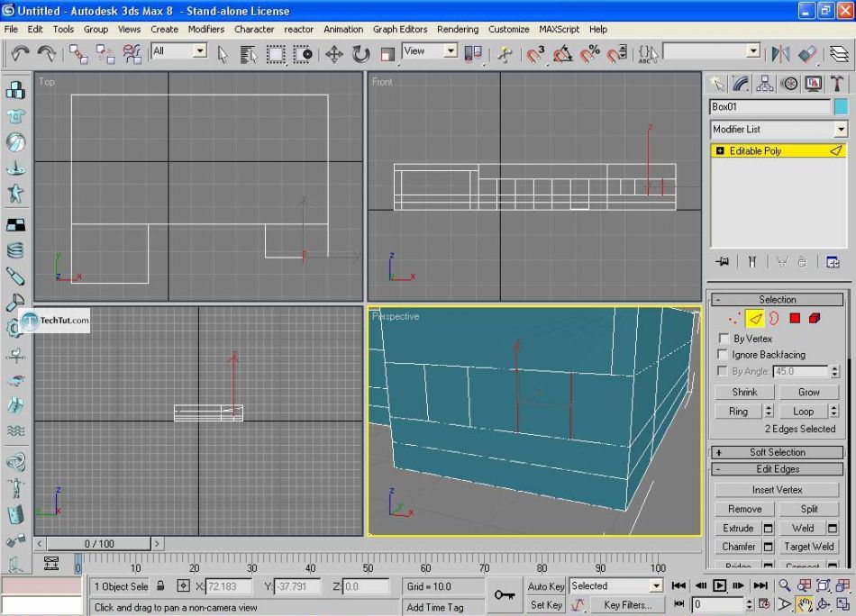 Create low poly house