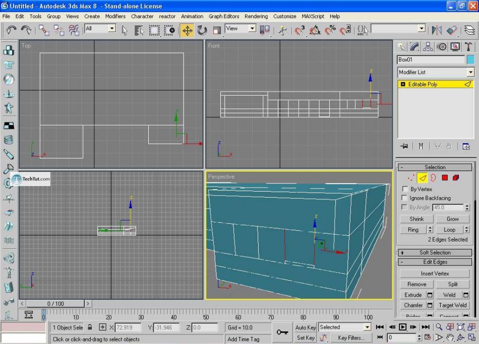 Create low poly house
