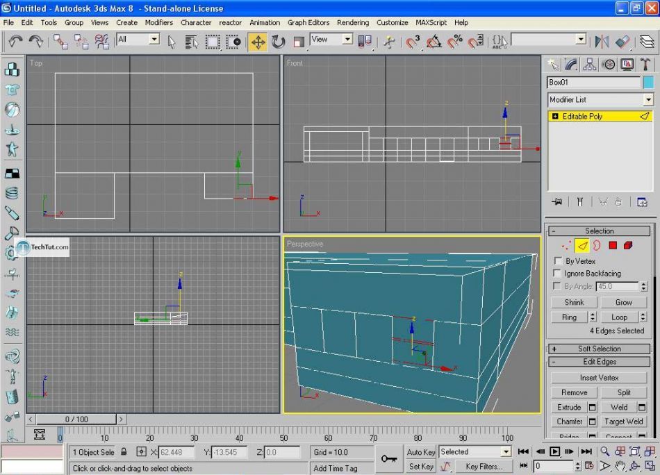 Create low poly house