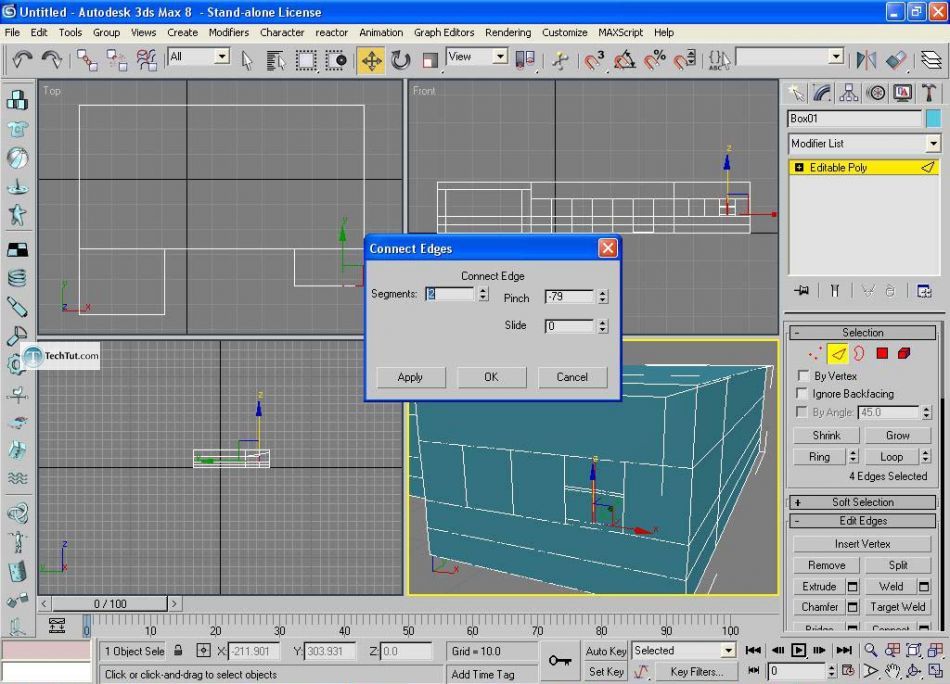 Create low poly house