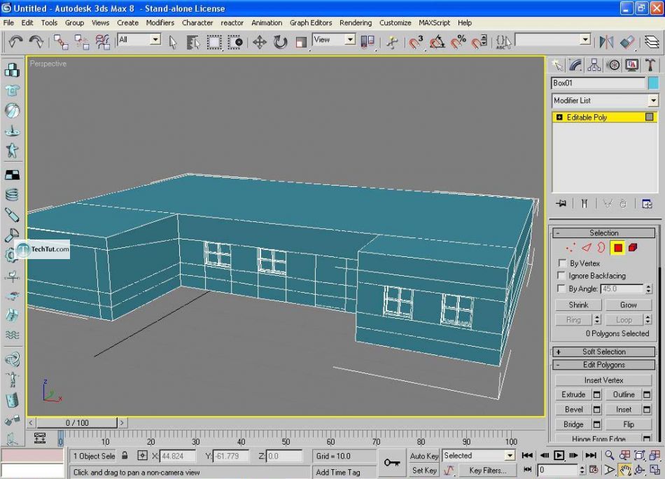 Create low poly house