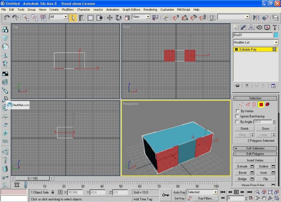 Create low poly house