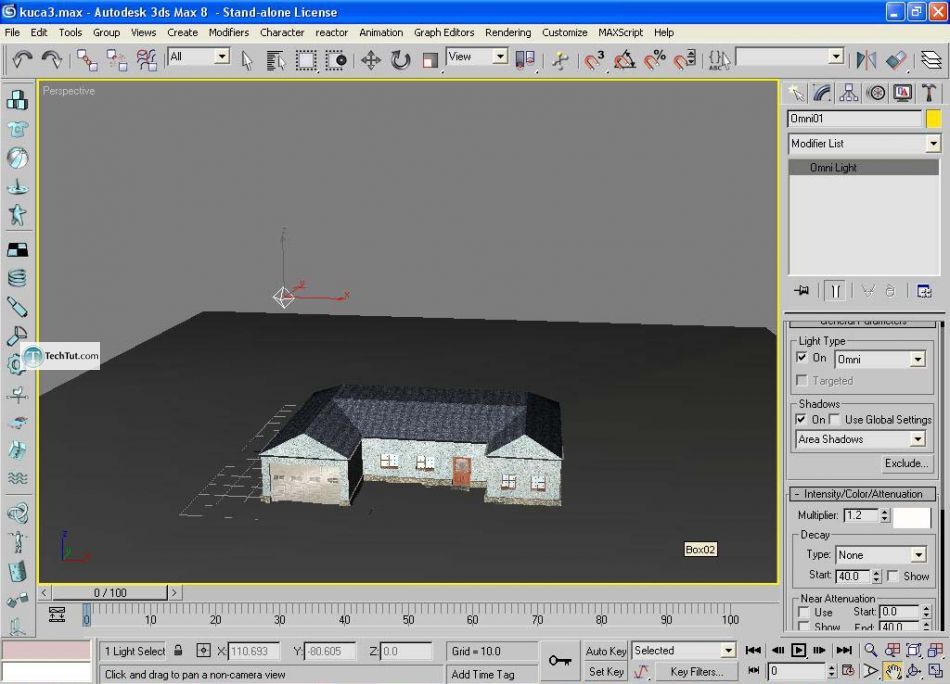 Create low poly house