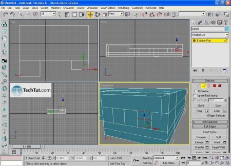 Tutorial Low poly house done in 3D max part 2 8