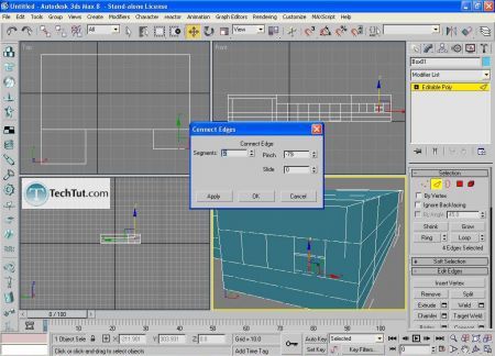 Tutorial Low poly house done in 3D max part 2 9