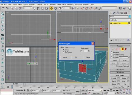 Tutorial Low poly house done in 3D max part 2 10