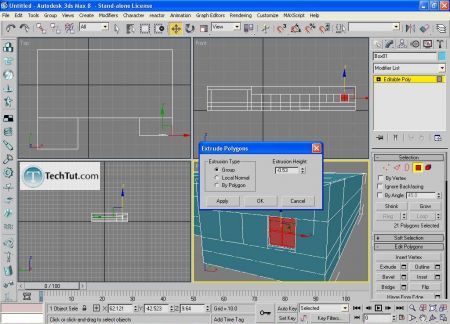 Tutorial Low poly house done in 3D max part 2 11