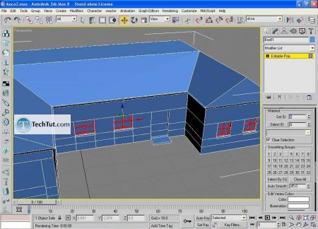 Tutorial Low poly house done in 3D max part 4 2