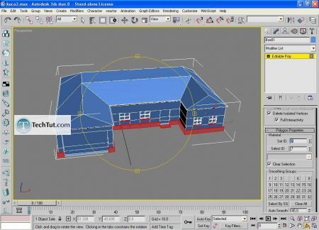 Tutorial Low poly house done in 3D max part 4 5