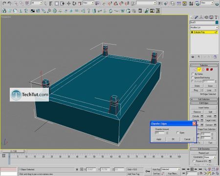 Tutorial Creating a bed in Max part 1 13