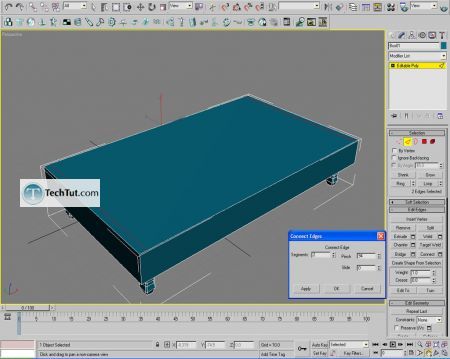 Tutorial Creating a bed in Max part 1 14