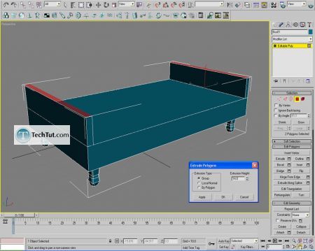 Tutorial Creating a bed in Max part 1 15