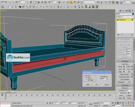 Tutorial Creating a bed in Max part 2 6