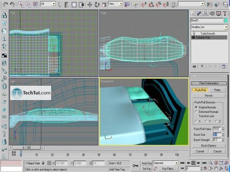 Tutorial Creating a bed in Max part 3 14