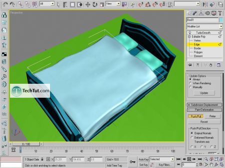 Tutorial Creating a bed in Max part 3 15