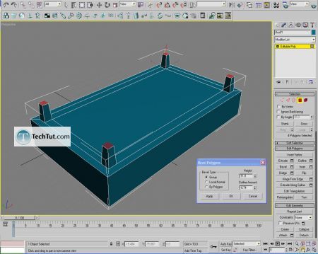 Tutorial Creating a bed in Max part 1 10