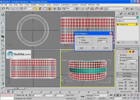 Tutorial Create rubber car tire part 1 15