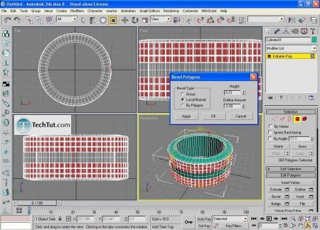 Tutorial Create rubber car tire part 2 1