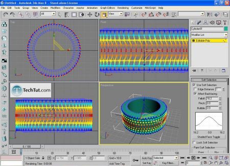 Tutorial Create rubber car tire part 2 5