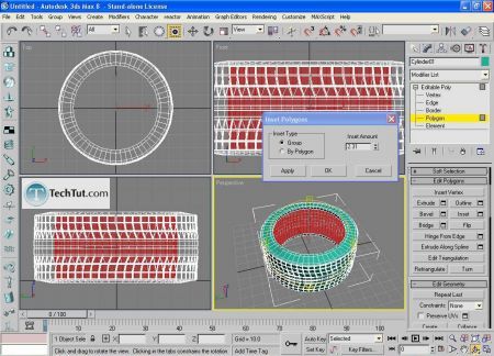 Tutorial Create rubber car tire part 2 6