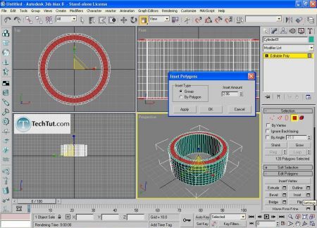 Tutorial Create rubber car tire part 1 8