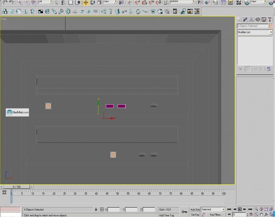 Realistic looking computer case