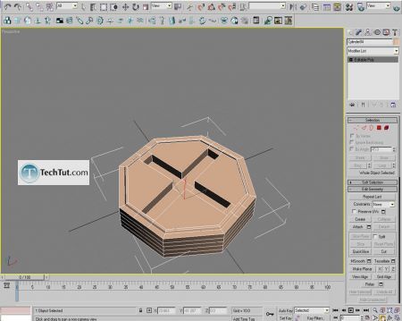 Tutorial Computer case object in 3D max part 3 10
