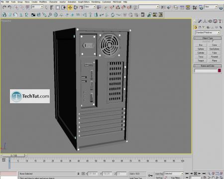 Tutorial Computer case object in 3D max part 3 11