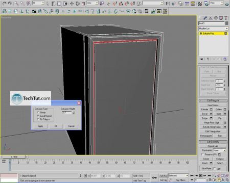 Tutorial Computer case object in 3D max part 1 6